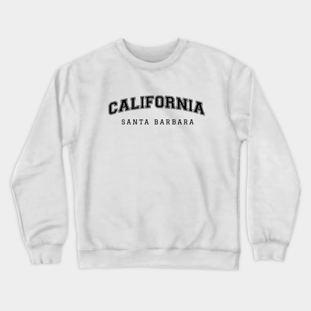 California Santa Barbara College Style Crewneck Sweatshirt by memetee